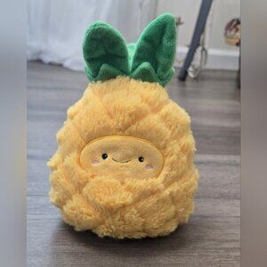 Squishable Pineapple Plush Mini Comfort Food EUC